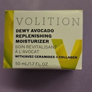 Volition Avocado Moisturizer - Green and White. NEW